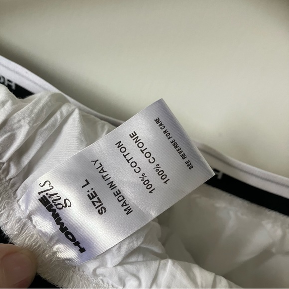 SOLD Homme Girls Khaki Layered Cut Off Skirt, Large - Picture 5 of 7